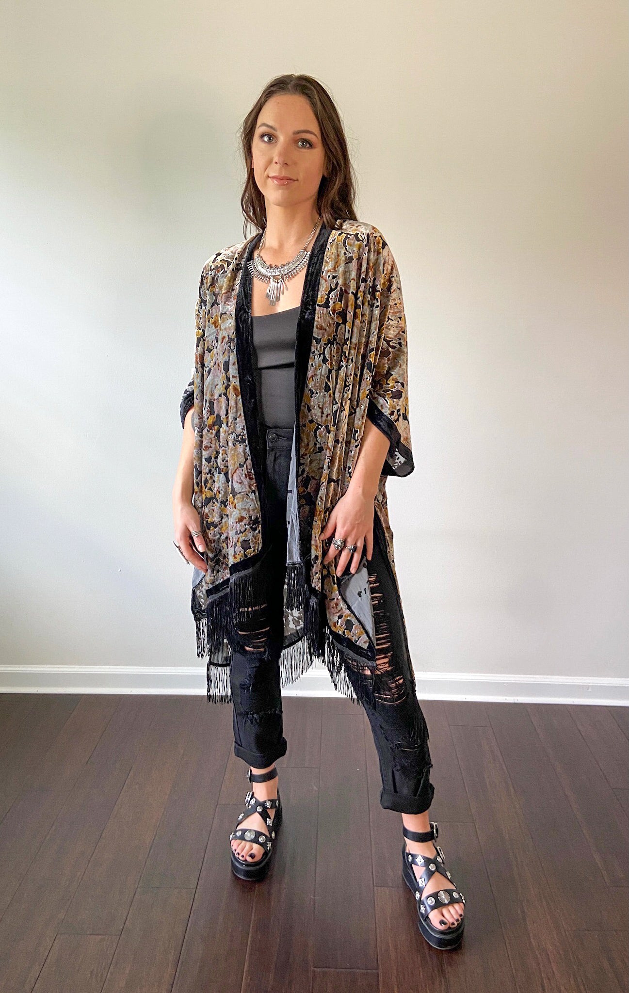 Stevie Velvet Kimono